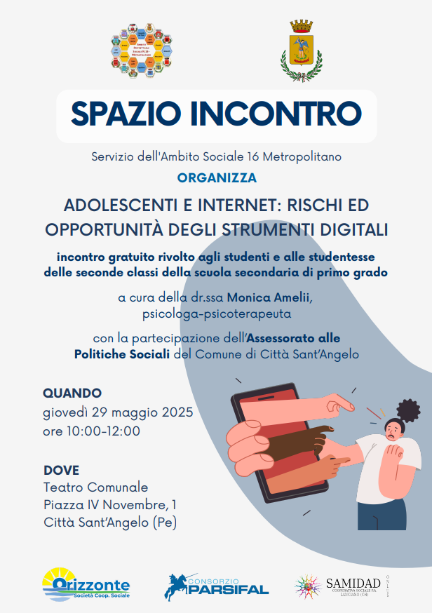 SPAZIO INCONTRO. Incontri gratuiti rivolti agli studenti e alle studentesse.